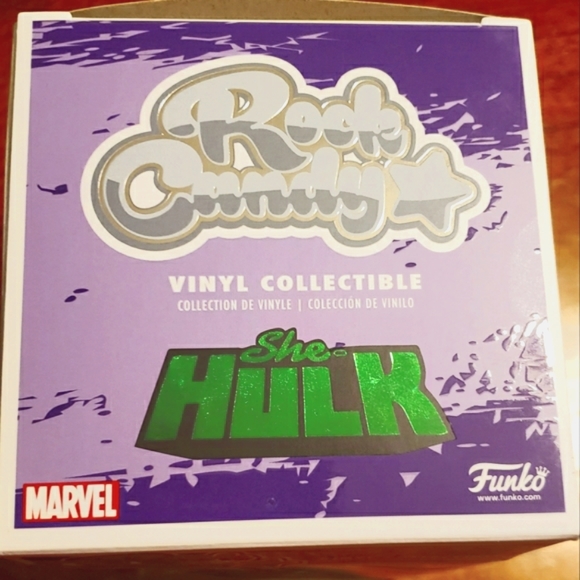 FUNKO NIB Marvel Rock Candy She-Hulk Figure - Picture 3 of 4